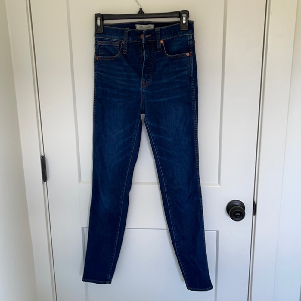 Madewell 10” high rise skinny jean